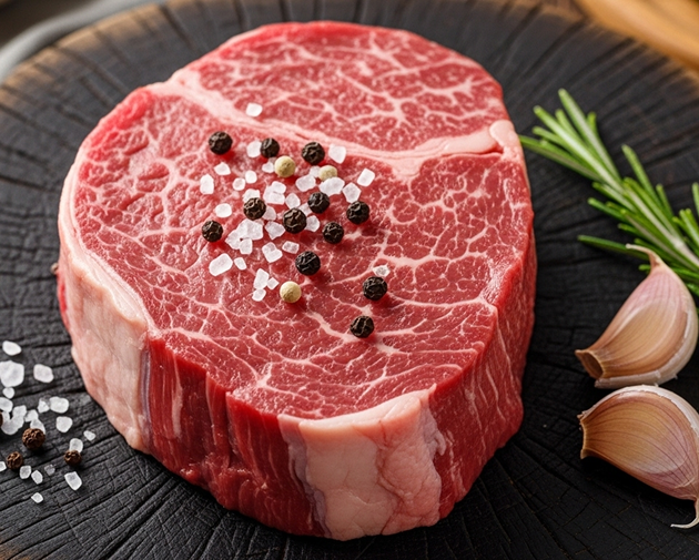 High-quality beef cuts